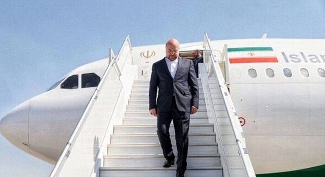 قالیباف وارد ژنو شد