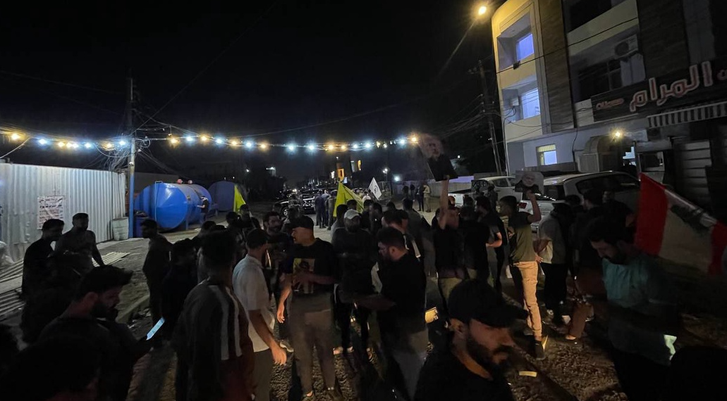 جوانان خشمگین عراقی وارد ساختمان شبکه سعودی MBC شدند