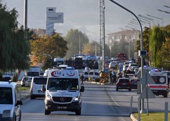 حمله تروریستی به تاسیسات آژانس هوانوردی ترکیه در آنکارا +فیلم