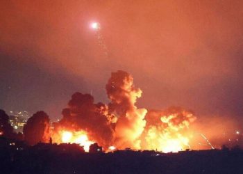 ۶ حمله جنگنده‌های رژیم صهیونیستی به پایتخت لبنان + فیلم