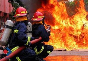 آتش سوزی در ناصرخسرو+ فیلم