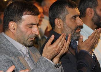 شهید طهرانی مقدم و سردار حاجی زاده در یک قاب