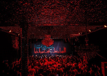 عزاداری شهادت حضرت زهرا (س) در هیئت ریحانه النبی