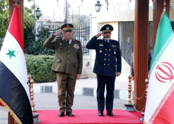 دیدار وزرای دفاع ایران و سوریه در دمشق + تصاویر