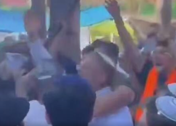 شادی کفتارها در مسجد ابراهیمی! + فیلم