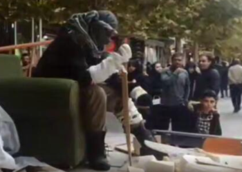 بازسازی لحظه شهادت یحیی سنوار در راهپیمایی ۱۳ آبان + فیلم