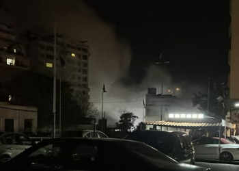 حمله اسرائیل به بیروت لحظاتی بعد از اعلام آتش‌بس توسط بایدن