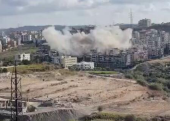 حمله وحشیانه رژیم صهیونیستی به جنوب لبنان + فیلم