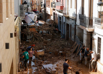 تلفات طوفان اسپانیا به 158 تن رسید