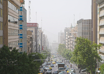 آلودگی هوای تهران کاهش یافت/ حرکت از قرمز به نارنجی