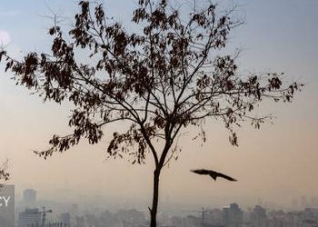 باران حریف آلودگی هوای تهران نشد؛ وضعیت هوا نارنجی