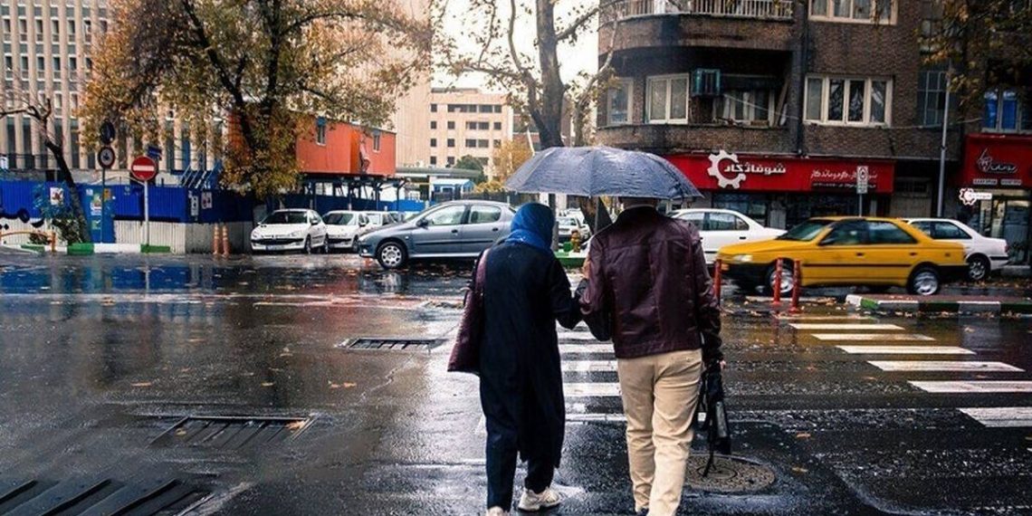 گسترش بارش‌ به ۲۶ استان