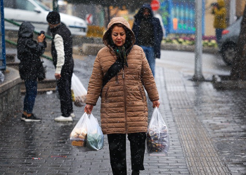 اولین برف زمستانی پایتخت + تصاویر