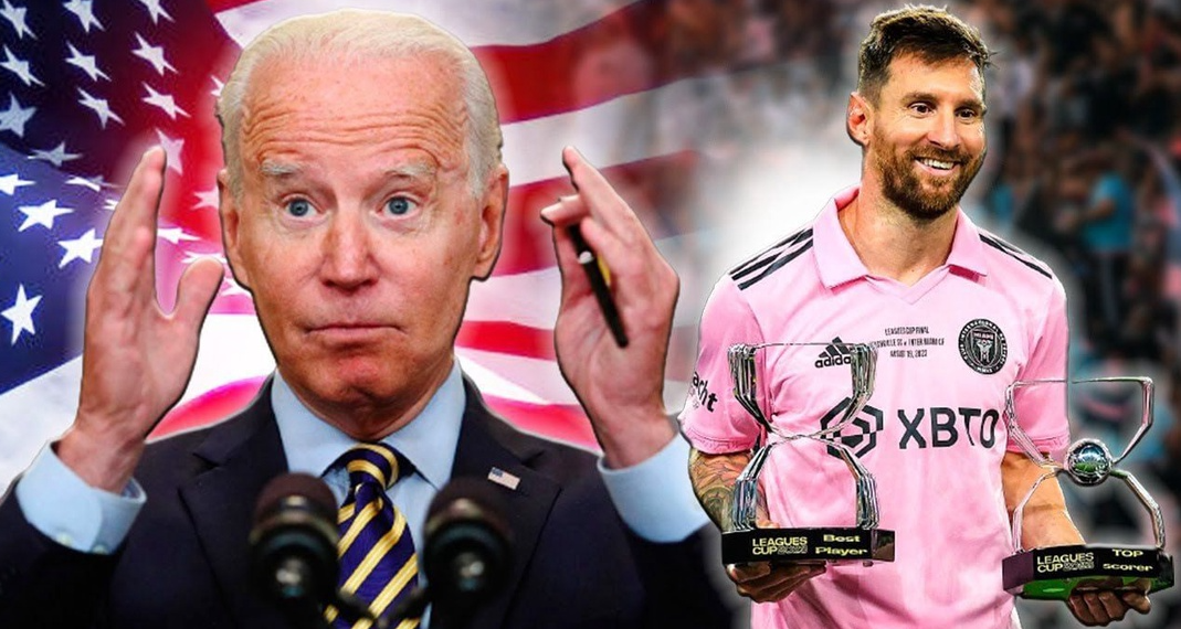 مسی آمریکا و جو بایدن را تحقیر کرد