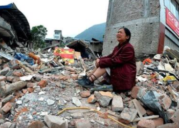 چین بعد از وقوع زلزله ۶.۸ ریشتری! + فیلم