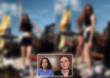 پنج سال زندان برای رقص در قبرستان سربازان اوکراینی