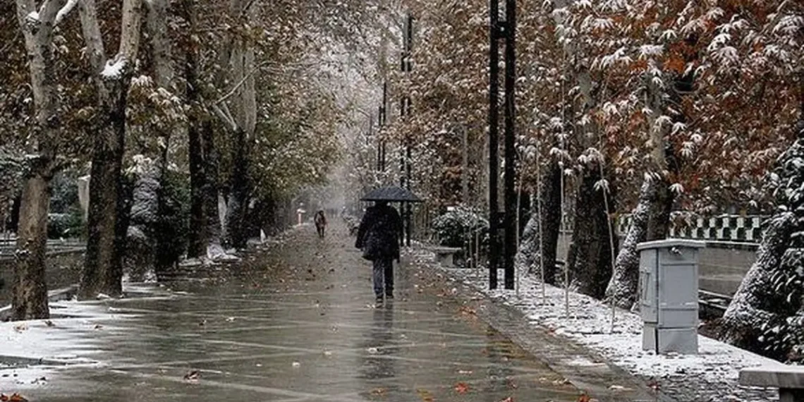 وضعیت ترافیکی در روز بارانی پایتخت