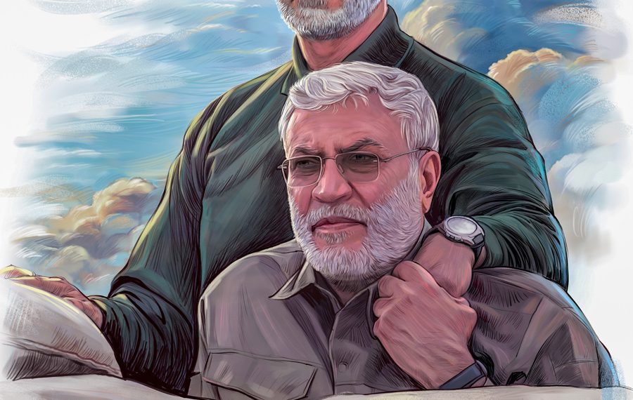 شهیدان سلیمانی و ابومهدی، نماد شجاعت و ایثار هستند