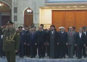 تجدید میثاق اعضای دولت با آرمان‌های امام و شهدا + فیلم