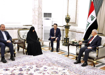 استقبال مسئولان عراق از همسر شهید رئیسی