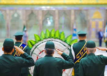 مراسم تجدید میثاق فرماندهان سپاه با آرمانهای امام(ره)