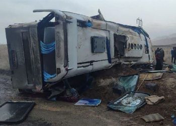 یک‌چهارم مسافران اتوبوس کرمان- مشهد جان باختند+اسامی