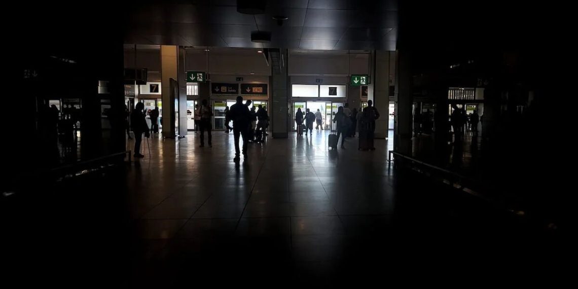 خاموشی گسترده در اسپانیا