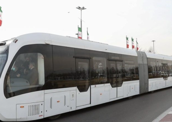 ۸ رام تراموای چینی آماده ورود به تهران