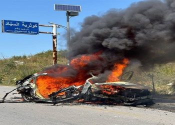 حمله پهپادی جدید رژیم اسرائیل به خودرویی در جنوب لبنان