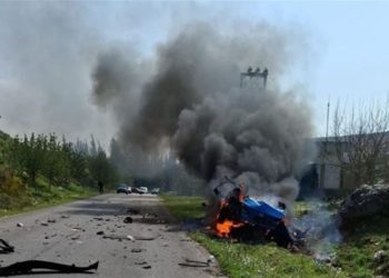 حمله پهپادی ارتش صهیونیستی به یک خودرو در جنوب لبنان