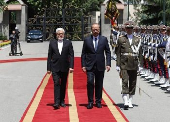 استقبال عارف از عارفوف در سعدآباد