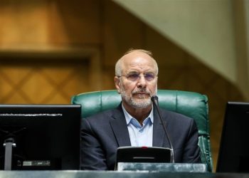 قالیباف: شورای ملی جهت اجرای قانون تامین مالی تشکیل شده است