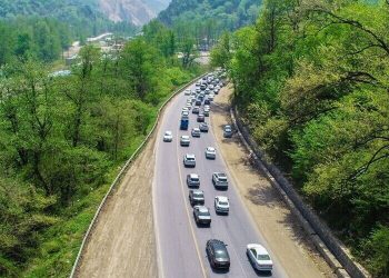 جاده هراز یکطرفه شد