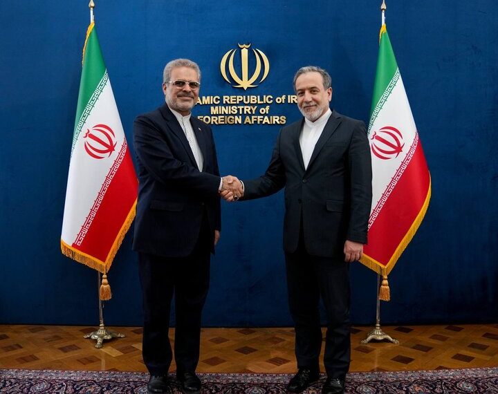 دیدار سفیر جدید جمهوری اسلامی ایران در ونزوئلا با وزیر امور خارجه