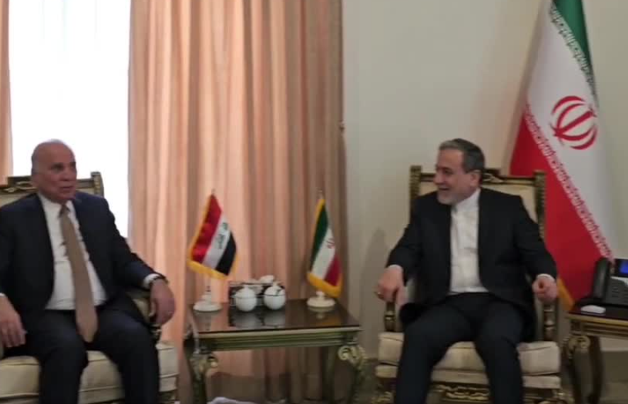 دیدار وزرای خارجه ایران و عراق در پایتخت + فیلم