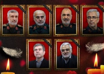 فرماندهان شهید جنگ با اسرائیل شنبه در تهران تشییع می‌شوند