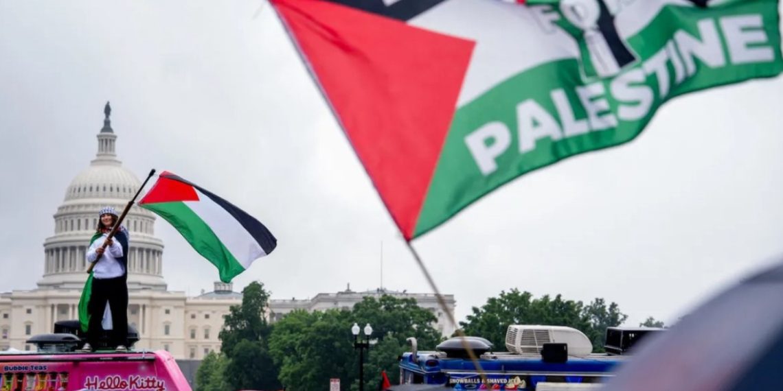 آمریکا به انگلیس و فرانسه: فلسطین را به رسمیت نشناسید