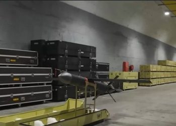 پهپاد انتحاری شاهد ۱۰۷ سپاه رونمایی شد