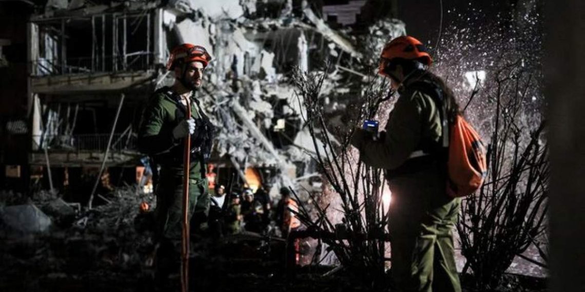 فرود موشک ایران بر سر پژوهشکده تسلیحاتی رژیم صهیونیستی