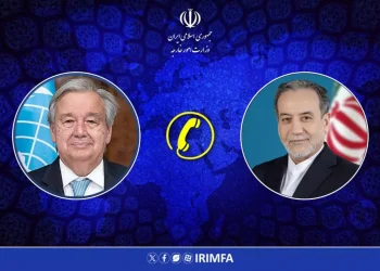 گفتگوی تلفنی وزیر امور خارجه با دبیرکل سازمان ملل متحد