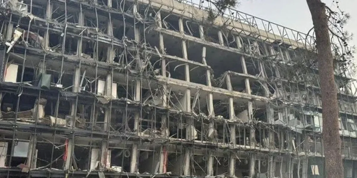 اذعان صهیونیست‌ها به ویرانی گسترده مرکز وایزمن در حمله ایران