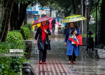 رگبار و رعد و برق در شمال و شمال غرب کشور