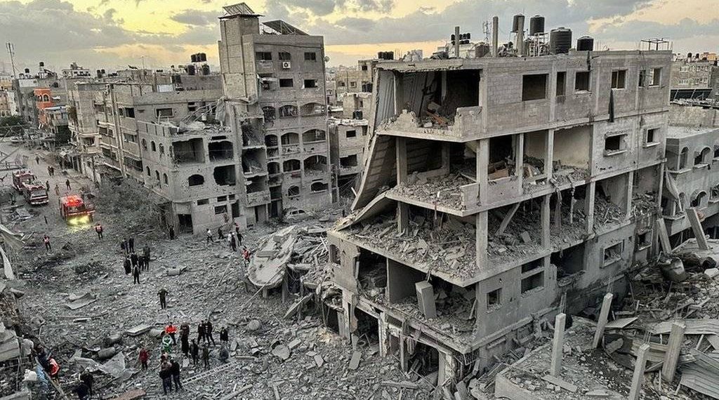 اسرائیل غرق در ویرانی