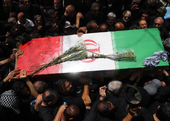 خاک‌سپاری ۲۶۳ شهید حمله اسرائیل به ایران، در تهران