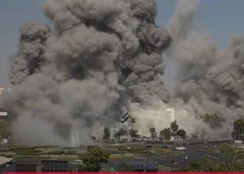 ادامه حملات رژیم صهیونیستی به سوریه/ ساختمان وزارت دفاع هدف قرار گرفت