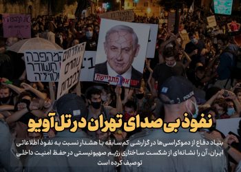 روزنامه| نفوذ بی صدای تهران در تل آویو