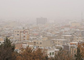 وضعیت هوای تهران نارنجی و هوا همچنان آلوده است