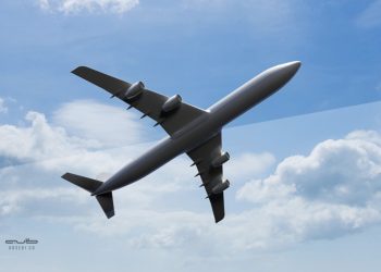 فیلم/ آتش گرفتن بوئینگ ۷۶۷ در آسمان آمریکا