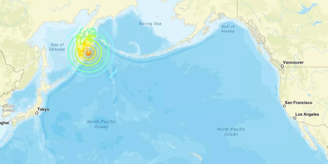 زلزله روسیه بزرگترین زلزله جهان از سال ۲۰۱۱ است