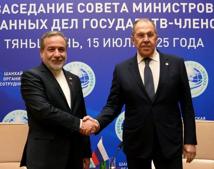 دیدار عراقچی و لاوروف در حاشیه نشست سازمان همکاری شانگهای